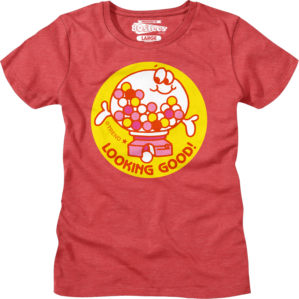 Womens Looking Good Gumball Machine Scratch N Sniff Shirt product image 1