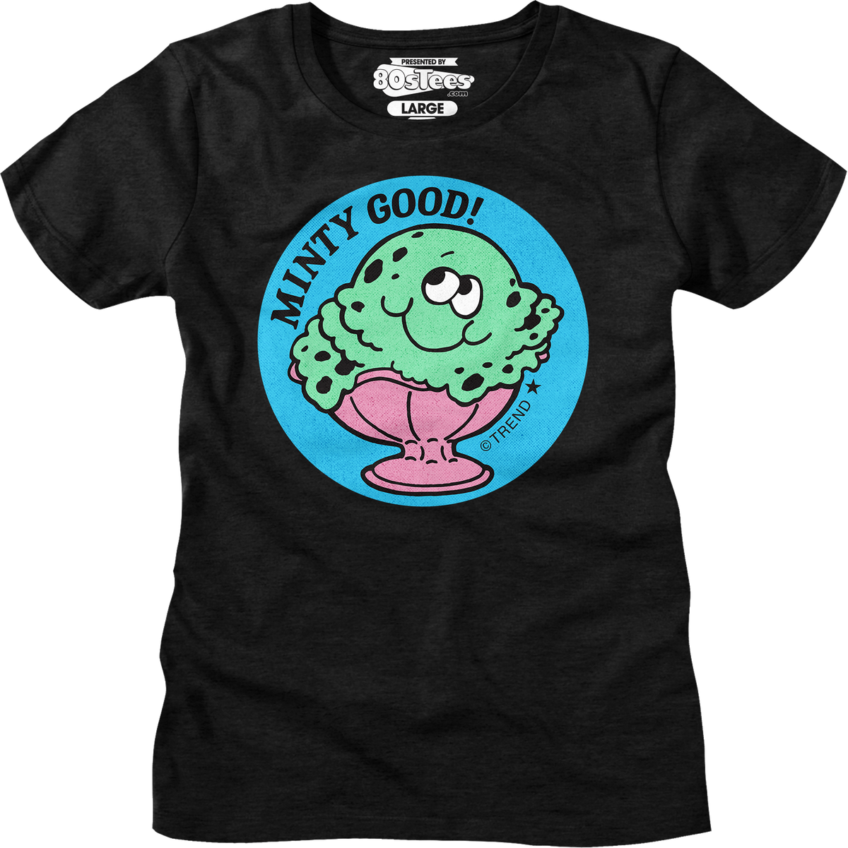 Womens Minty Good Mint Ice Cream Scratch N Sniff Shirt product image 1