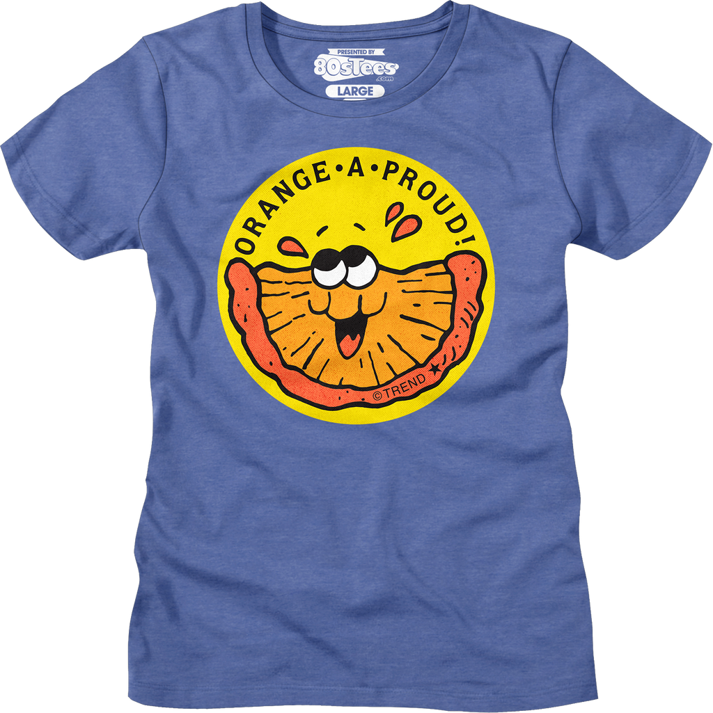 Womens Orange-A-Proud Scratch N Sniff Shirt product image 1