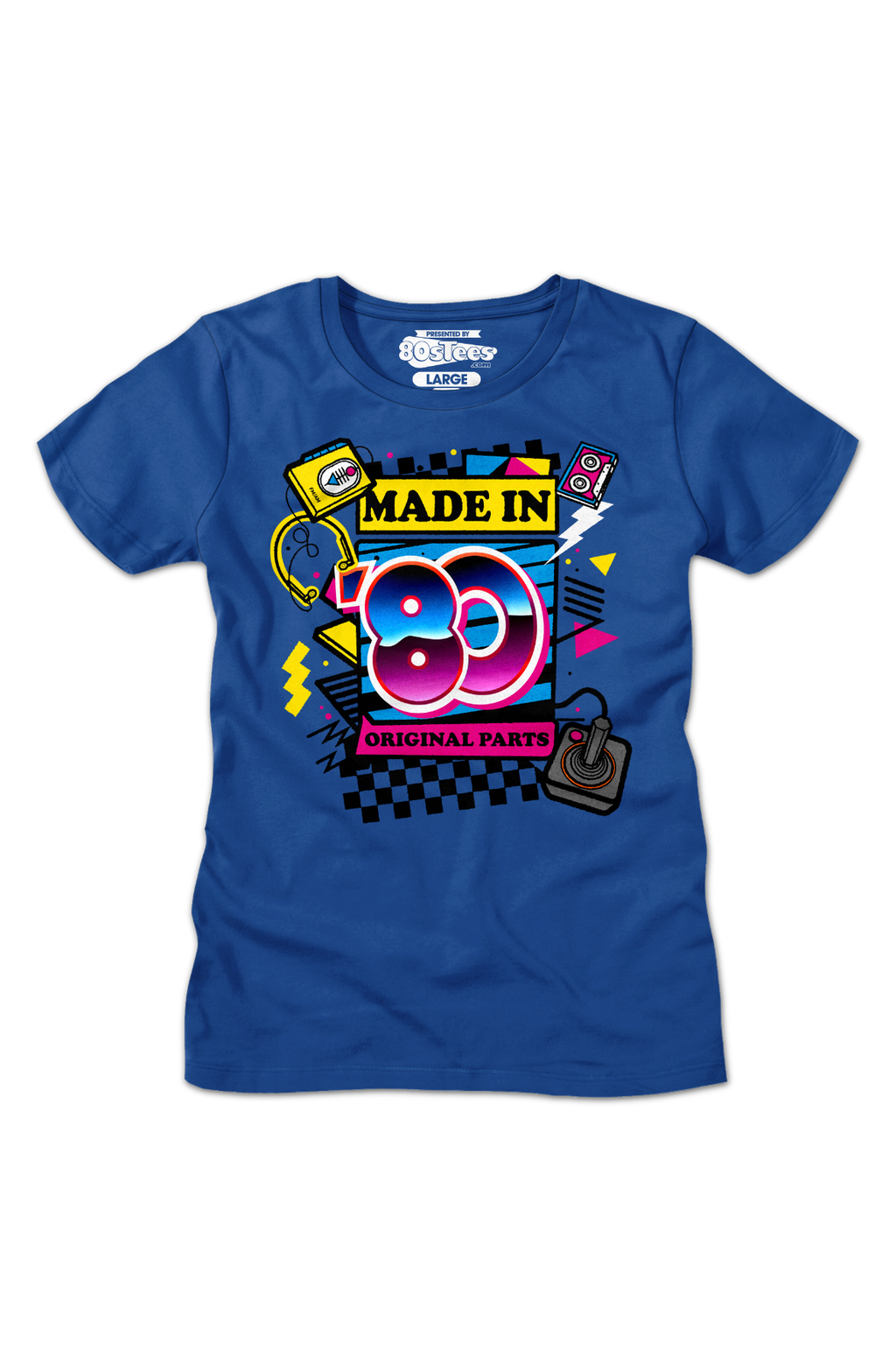 Womens Original Parts Made In '80 Shirt product image 2