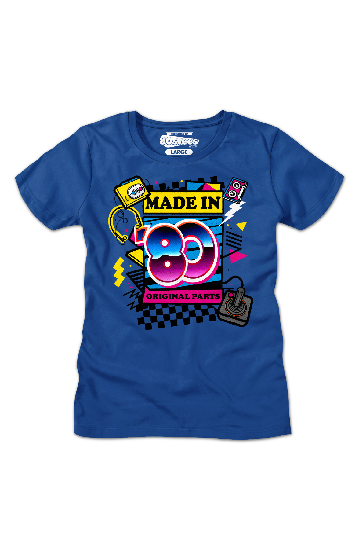 Womens Original Parts Made In '80 Shirt product image 2