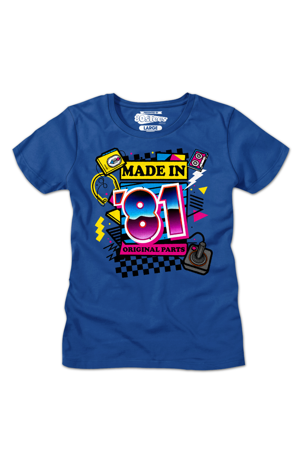 Womens Original Parts Made In '81 Shirt product image 2