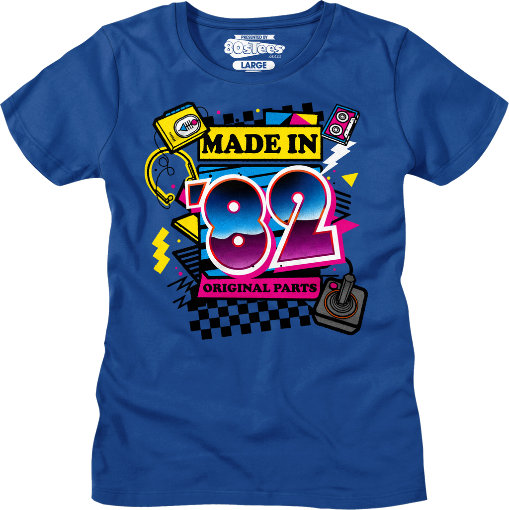 Womens Original Parts Made In '82 Shirt product image 1
