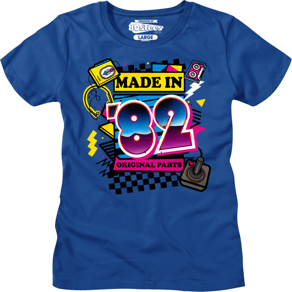 Womens Original Parts Made In '82 Shirt product image 1