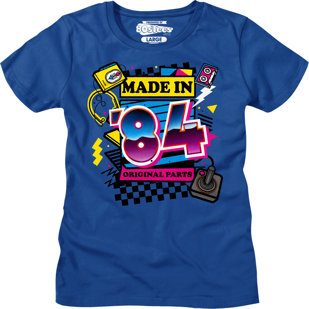 Womens Original Parts Made In '84 Shirt product image 1