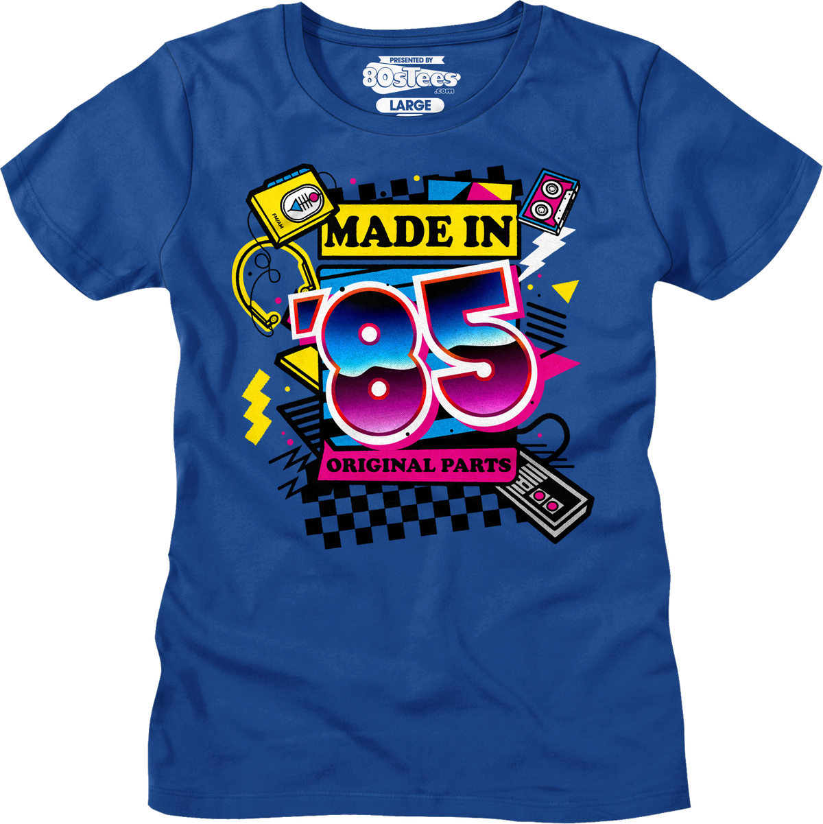 Womens Original Parts Made In '85 Shirt product image 1