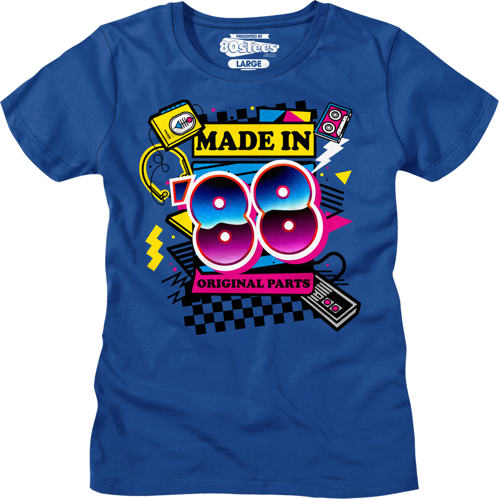 Womens Original Parts Made In '88 Shirt product image 1