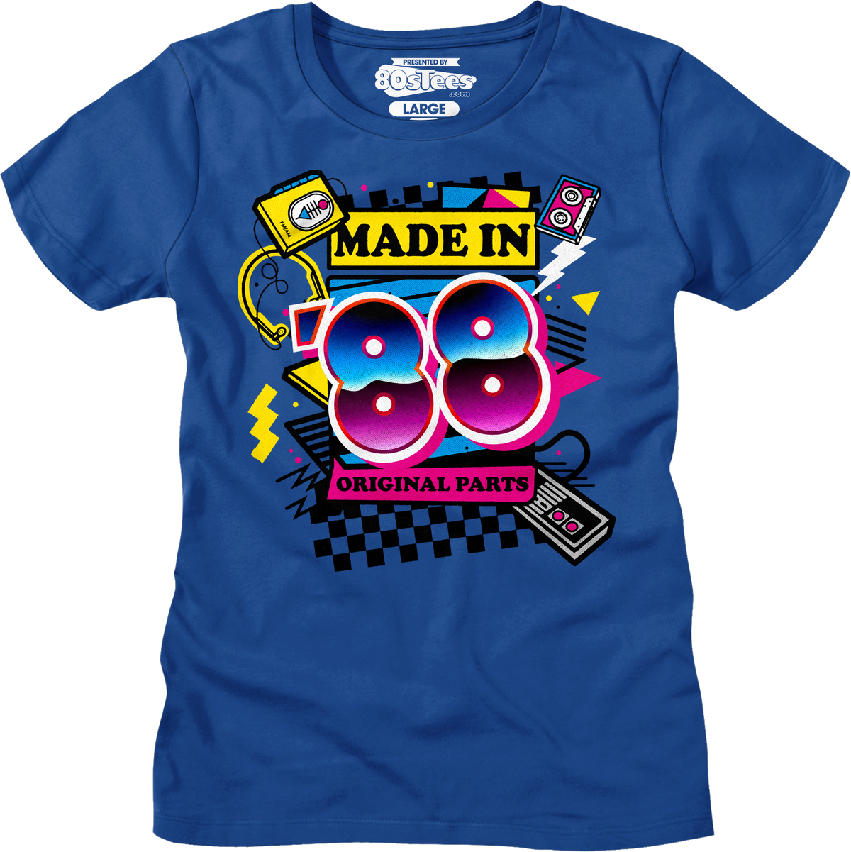 Womens Original Parts Made In '88 Shirt product image 1