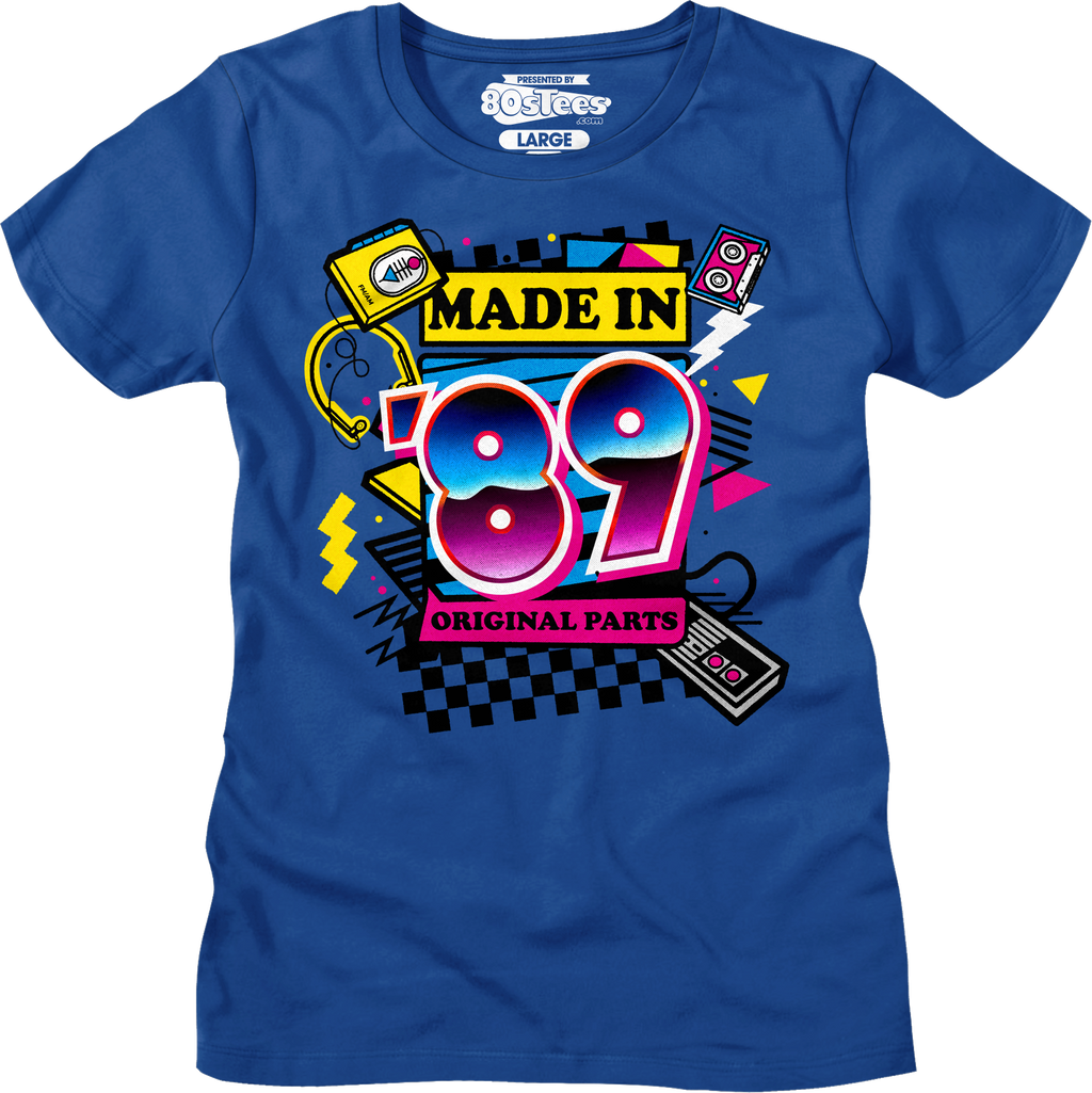 Womens Original Parts Made In '89 Shirt product image 1