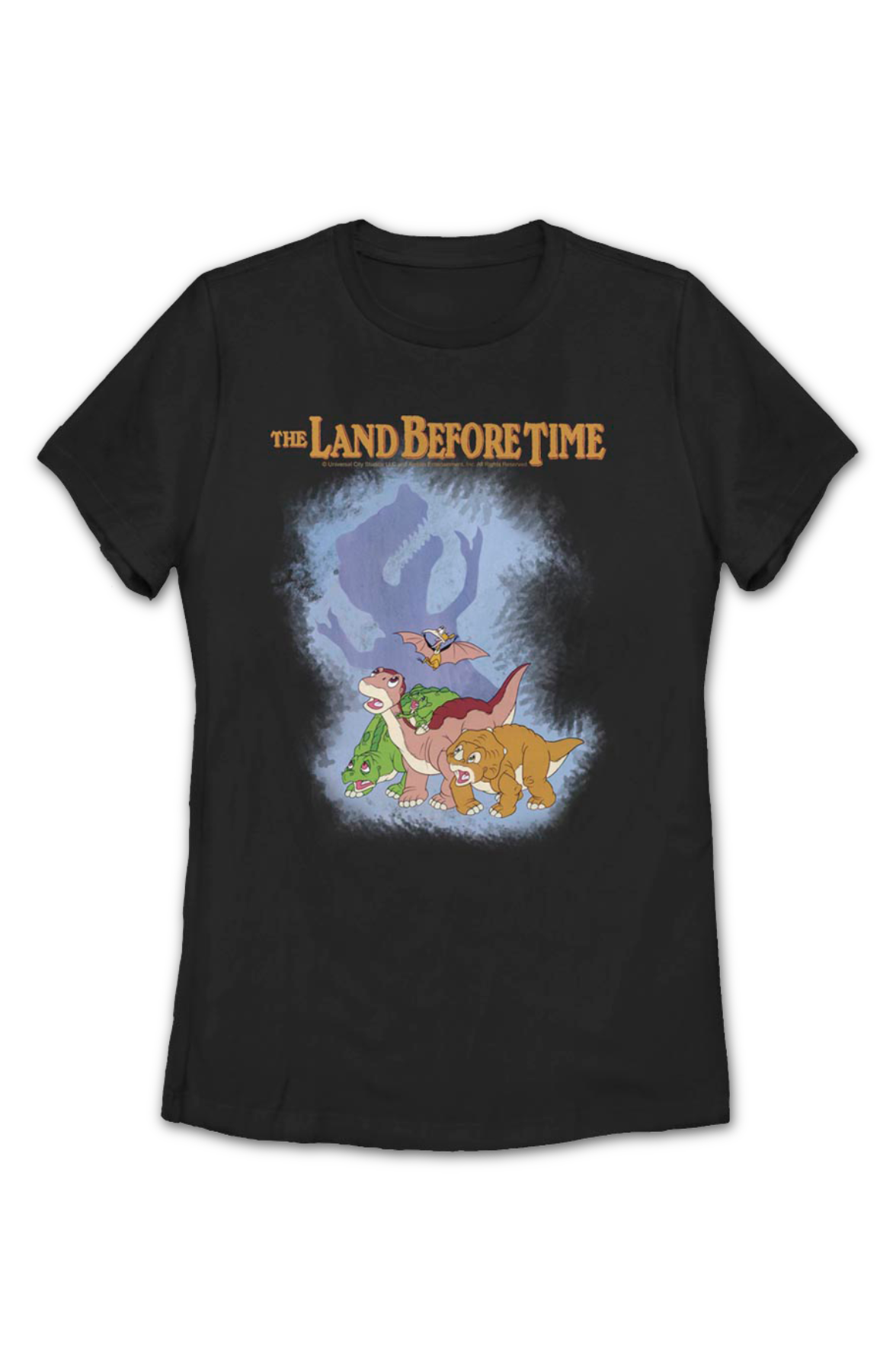 Womens Sharptooth Shadow Land Before Time Shirt product image 2