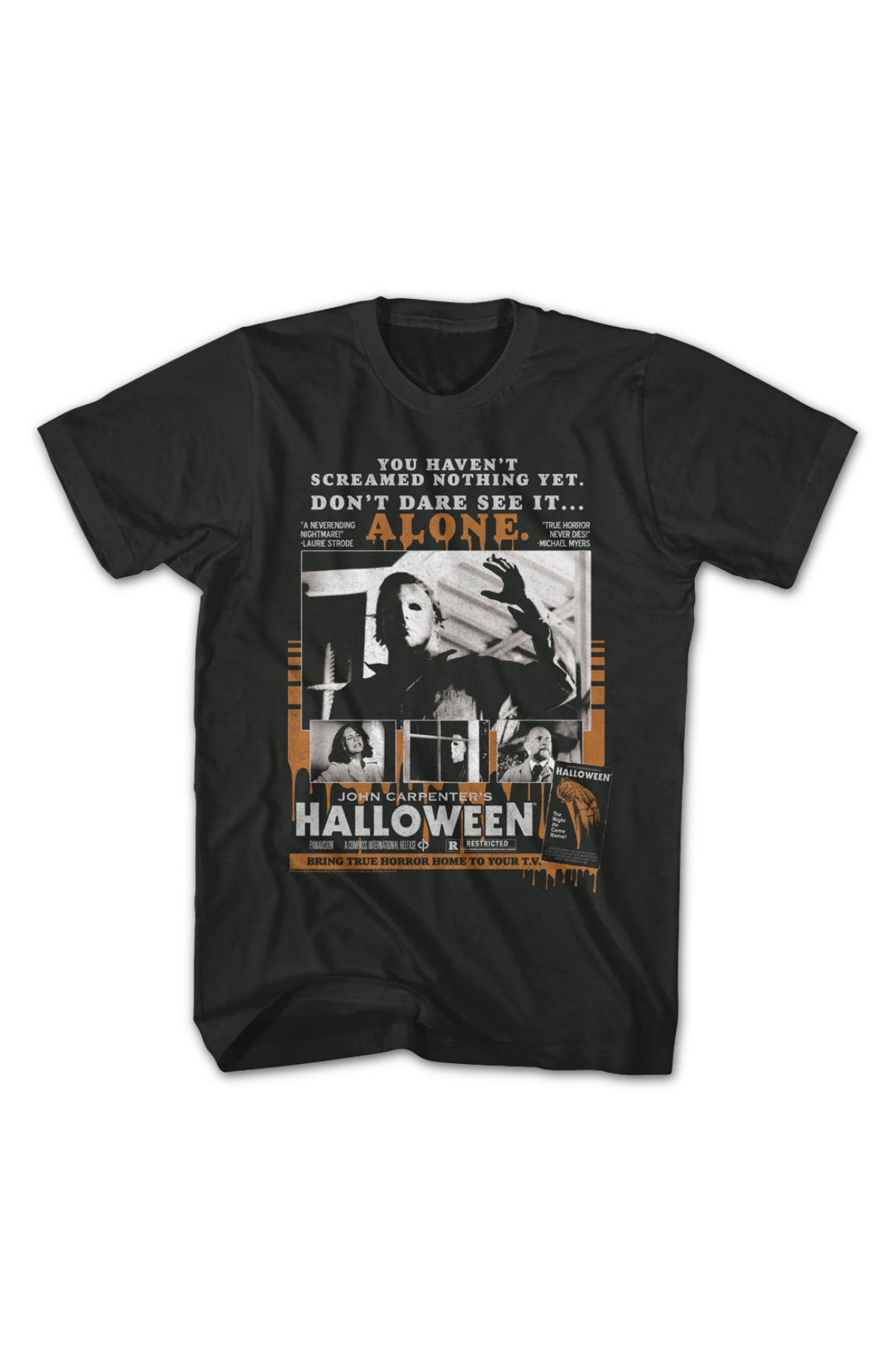You Haven't Screamed Nothing Yet Halloween T-Shirt product image 2