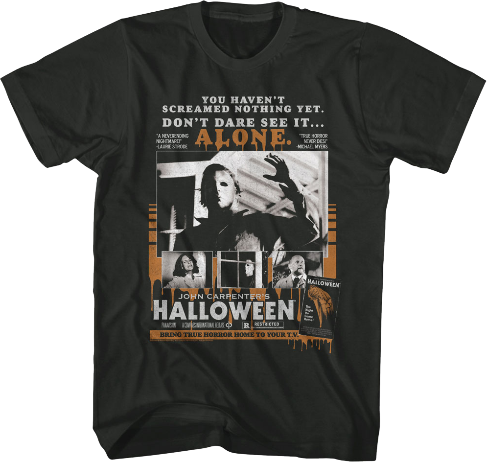 You Haven't Screamed Nothing Yet Halloween T-Shirt product image 1