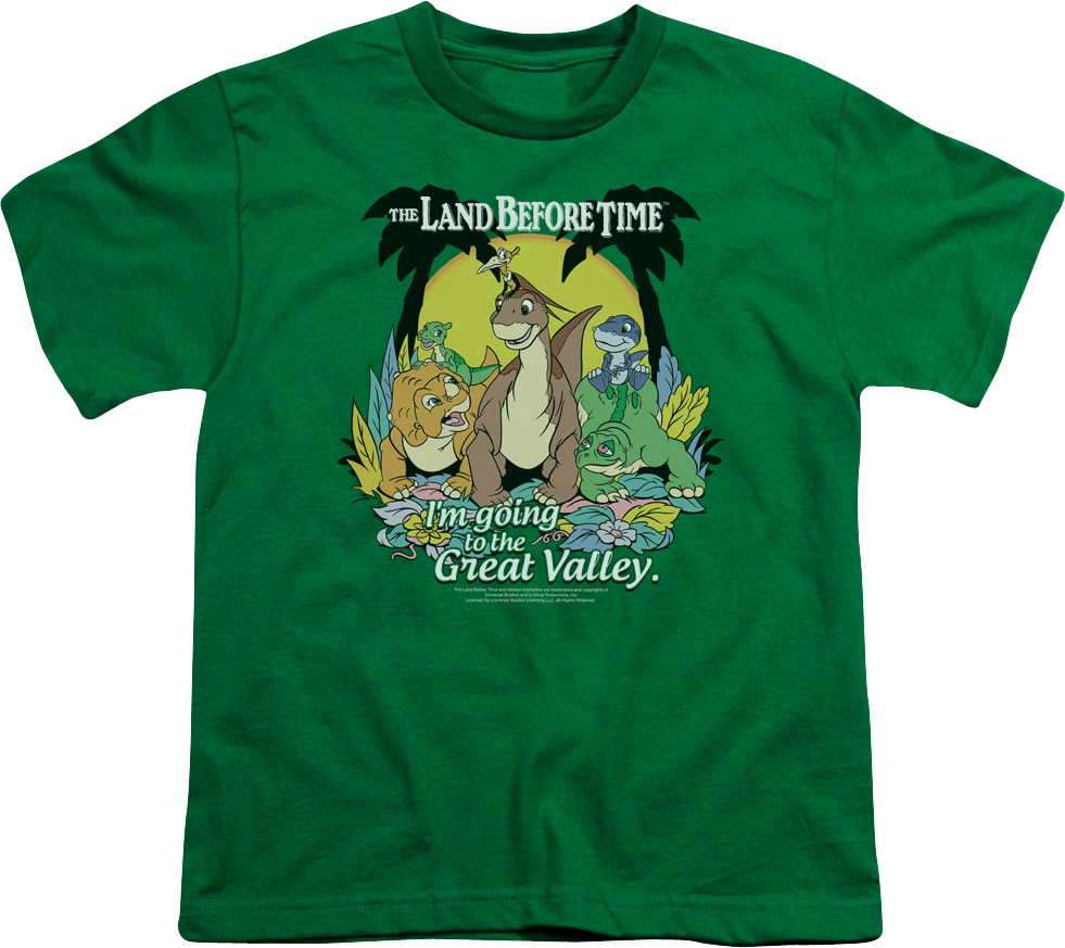 Youth Great Valley Land Before Time Shirt product image 1