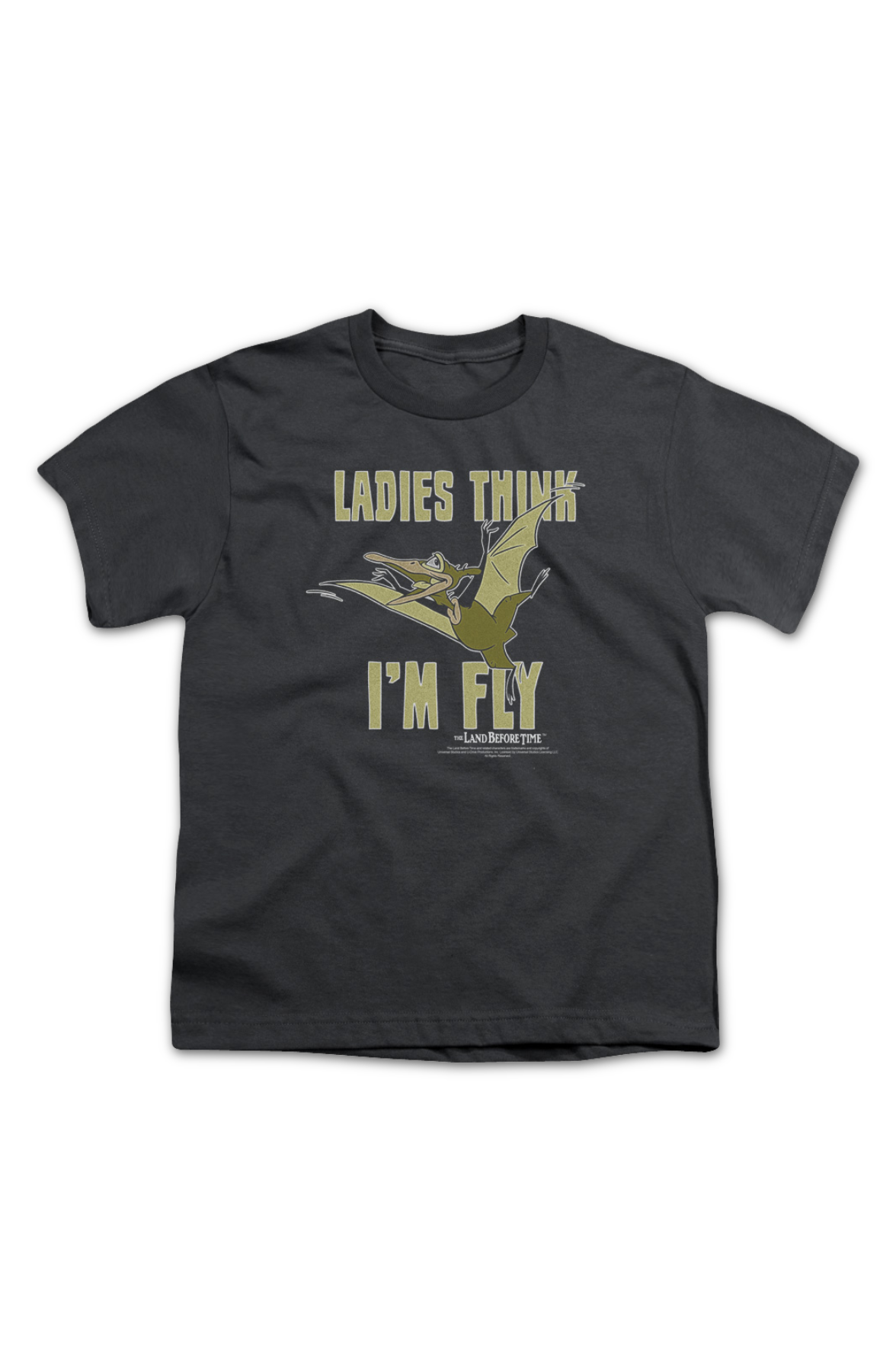 Youth Ladies Think I'm Fly Land Before Time Shirt product image 2