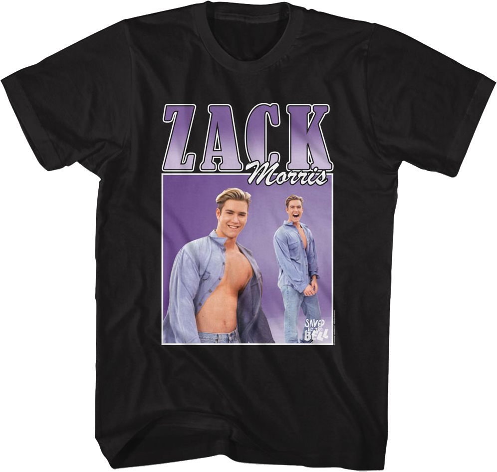 Zack Morris Saved By The Bell T-Shirt product image 1